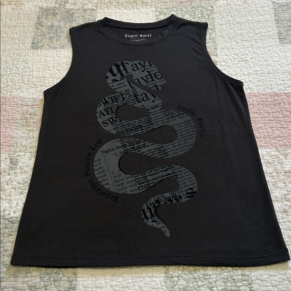 Taylor Swift Reputation Snake Tank (S)